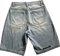 Distressed Denim Jorts